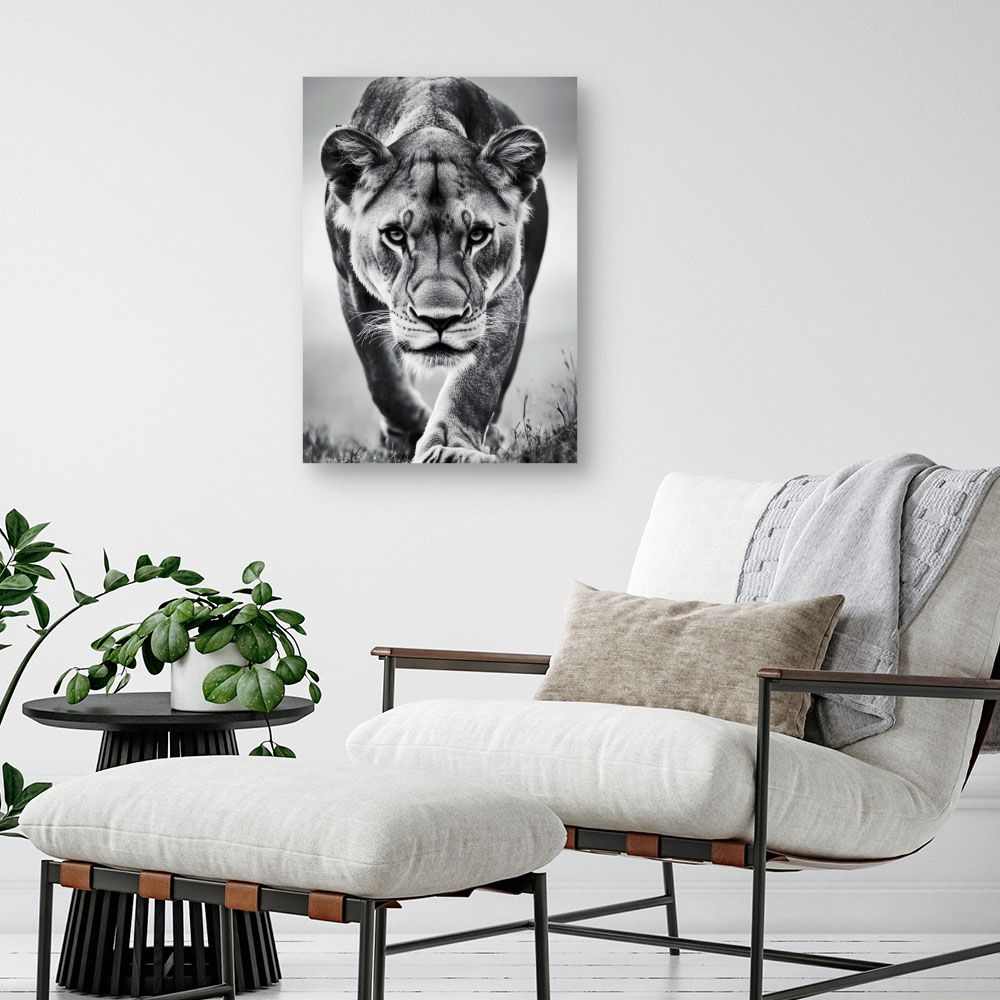 Toile "Lion majestueux"