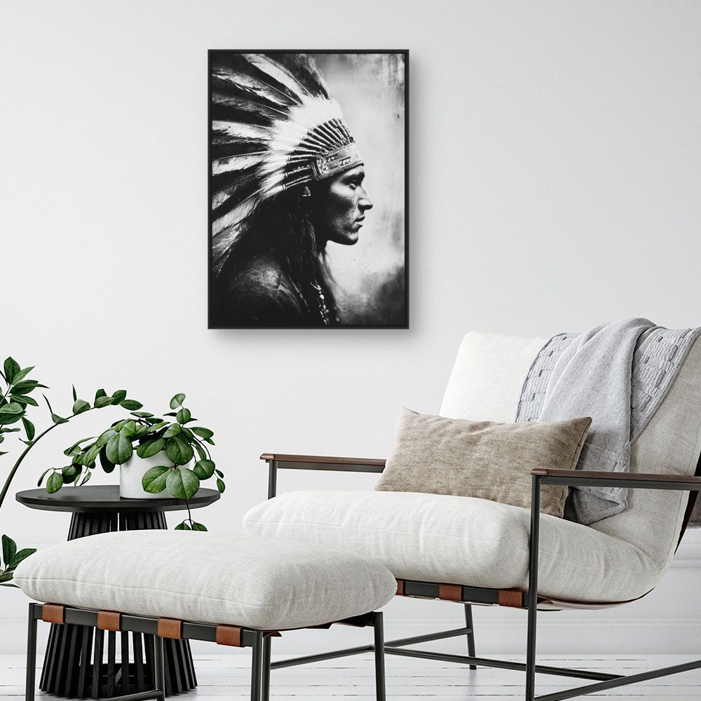 Toile "Portrait intemporel"