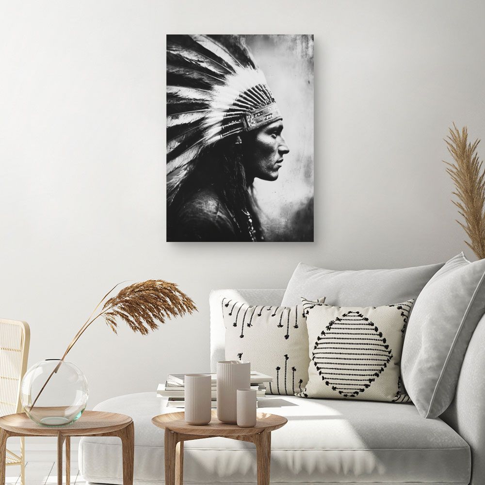 Toile "Portrait intemporel"