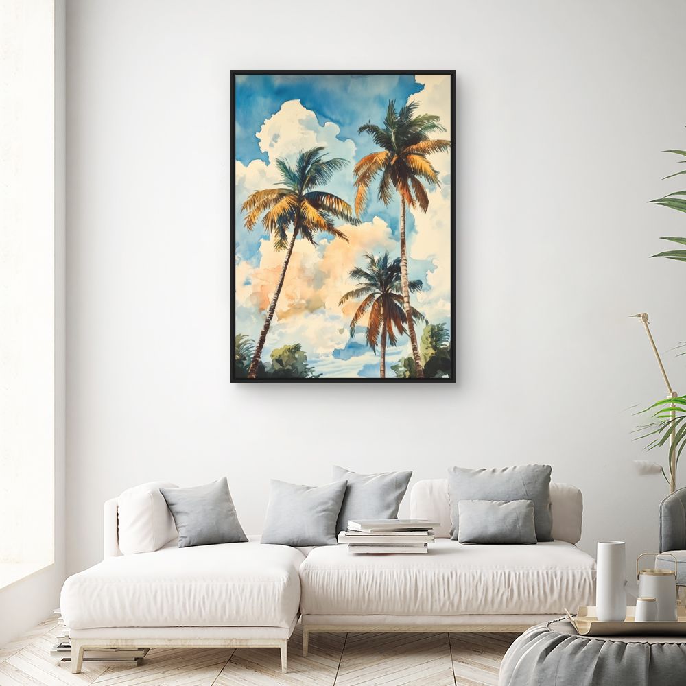 Toile "Palmiers tropicaux"