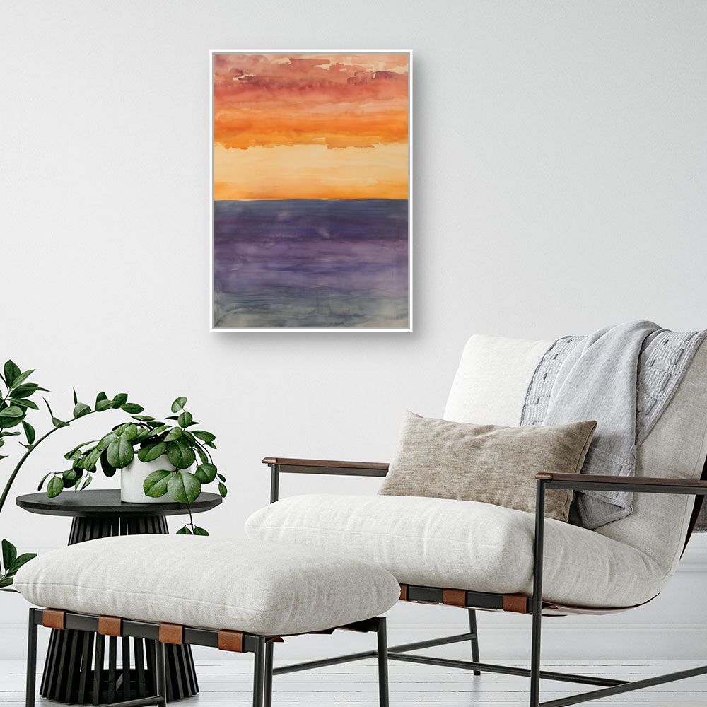 Toile "Coucher de soleil"