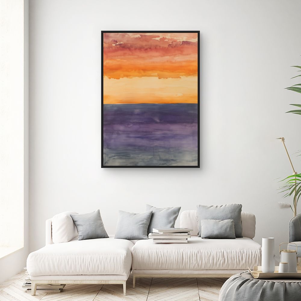 Toile "Coucher de soleil"