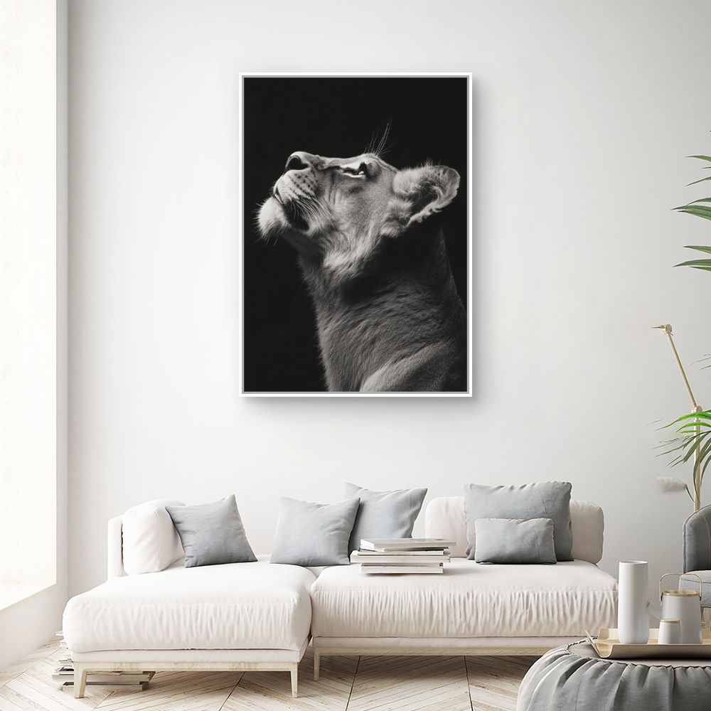Toile "Regard majestueux"