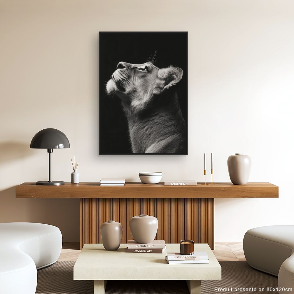 Toile "Regard majestueux"