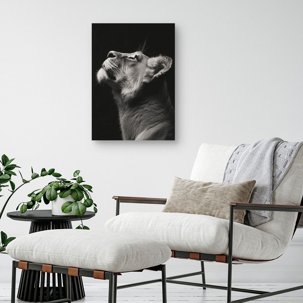 Toile "Regard majestueux"