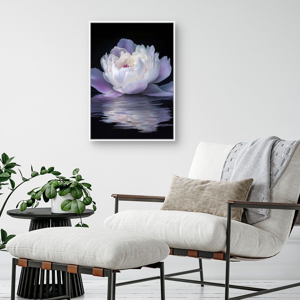 Toile "Fleur envoûtante"