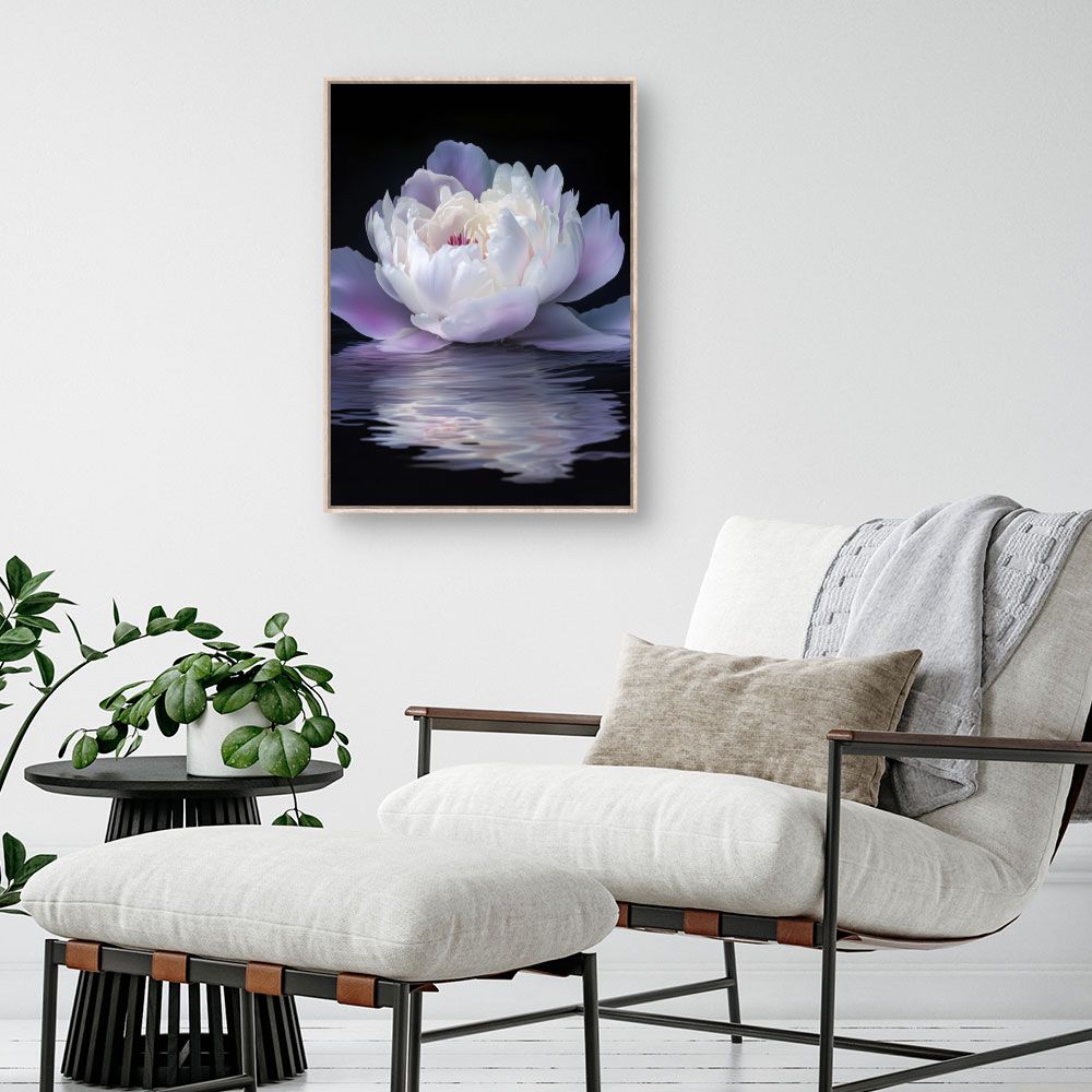 Toile "Fleur envoûtante"