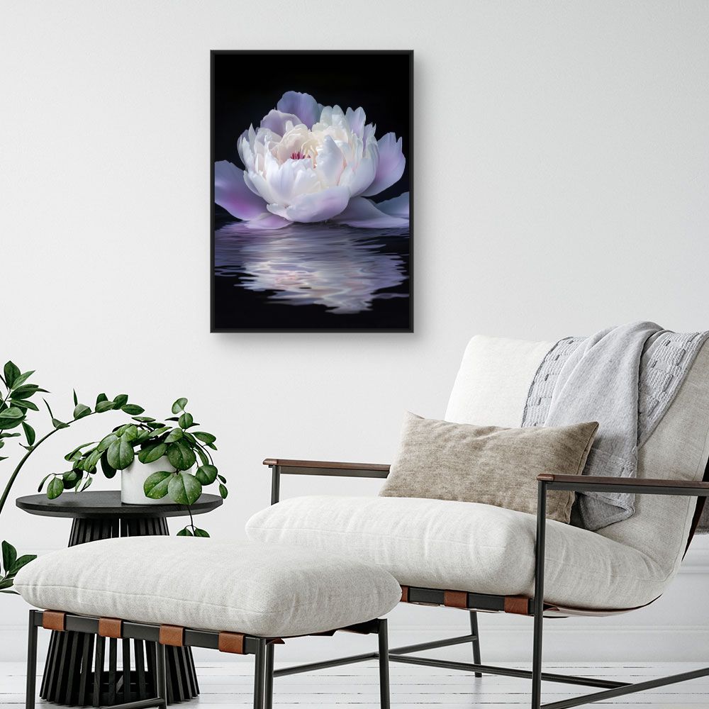 Toile "Fleur envoûtante"