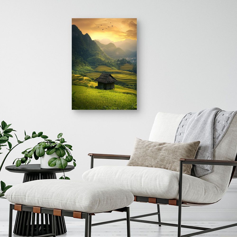 Toile "Paysage serein"
