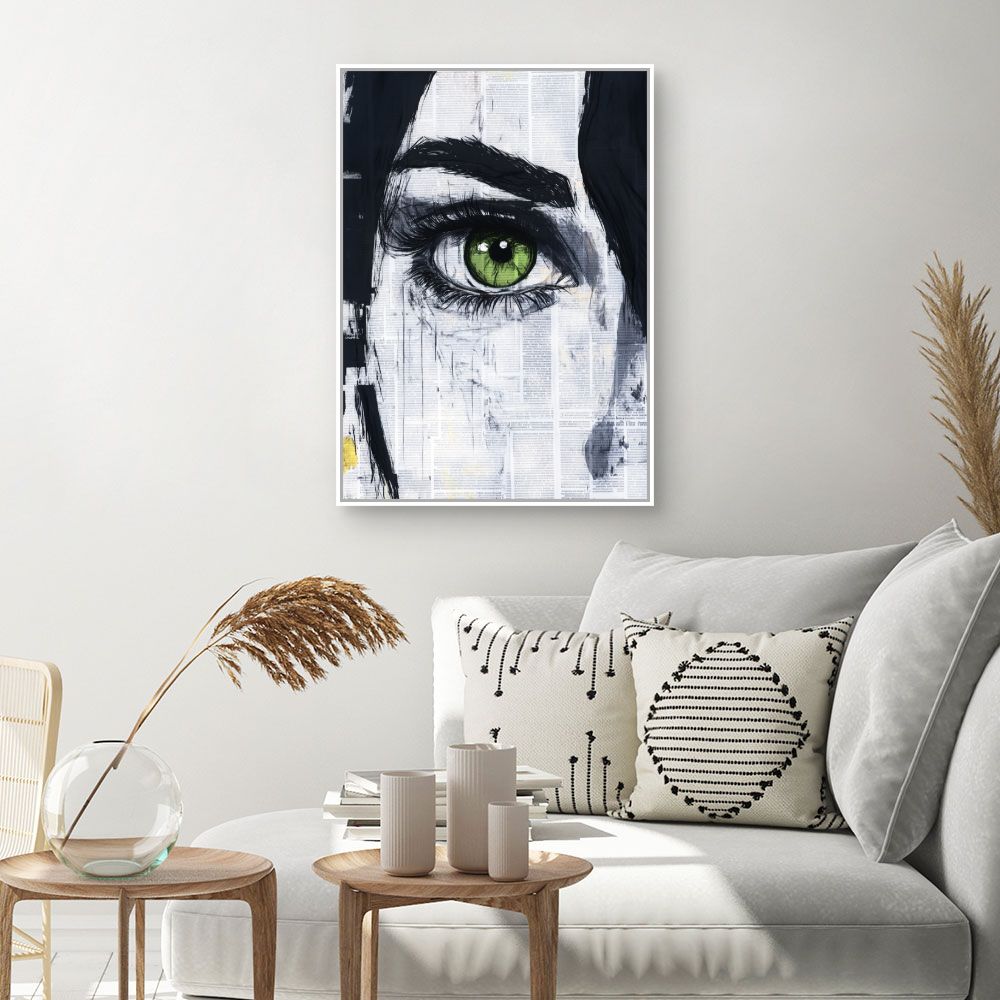 Toile "Regard captivant"