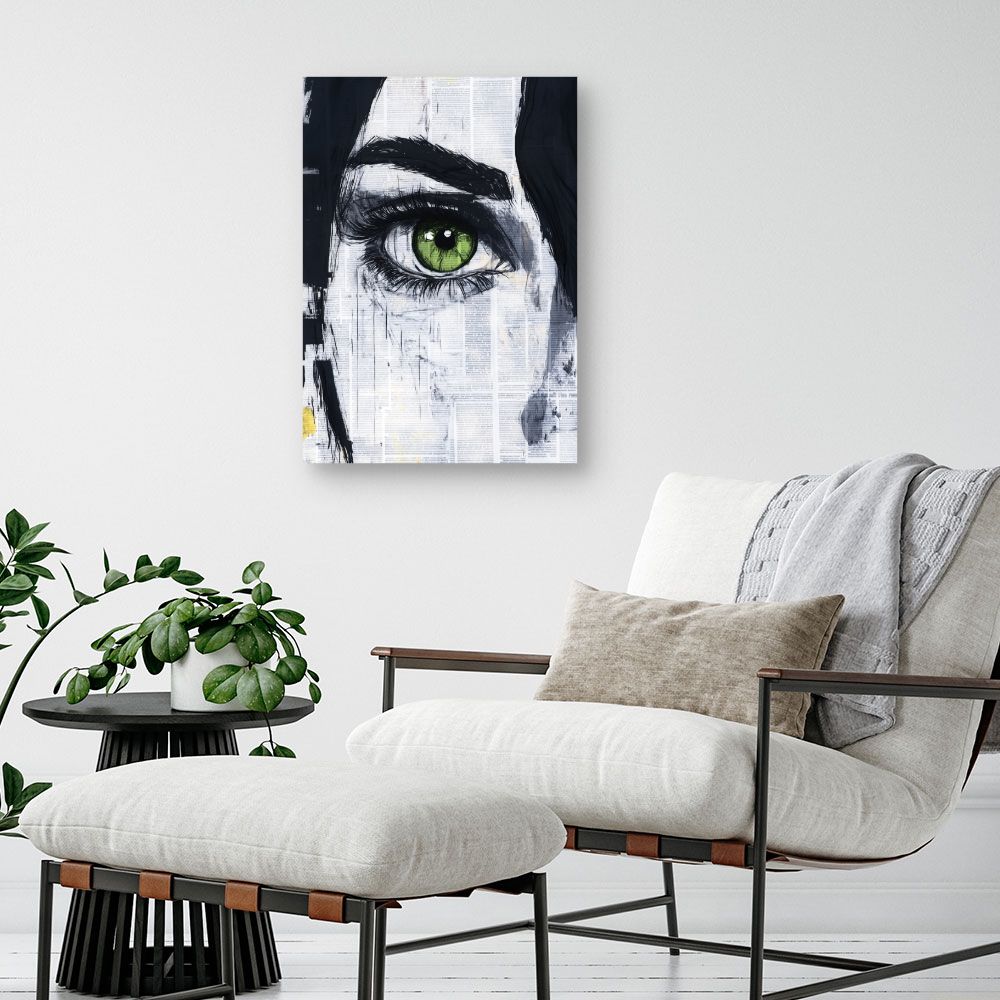 Toile "Regard captivant"