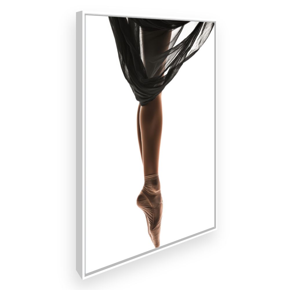 Toile Danse élégante – toile cadre blanc (slide 2)