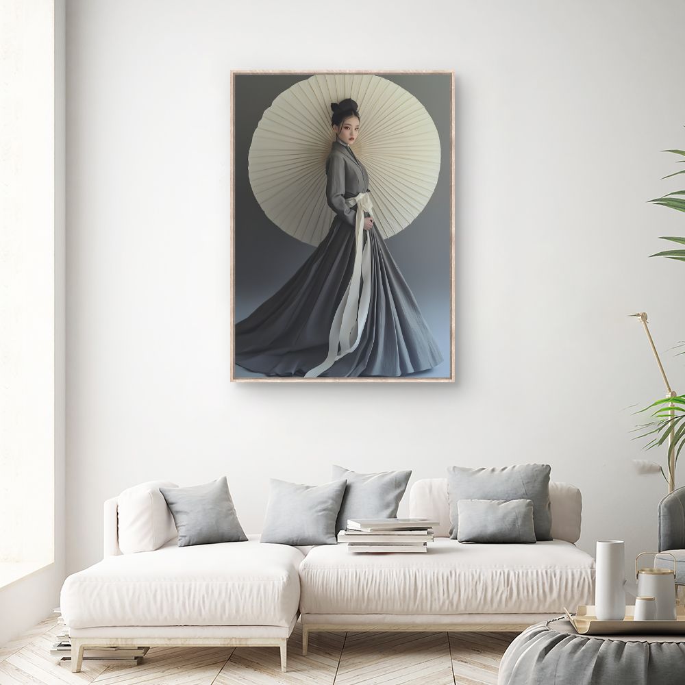 Toile "Élégance orientale raffinée"