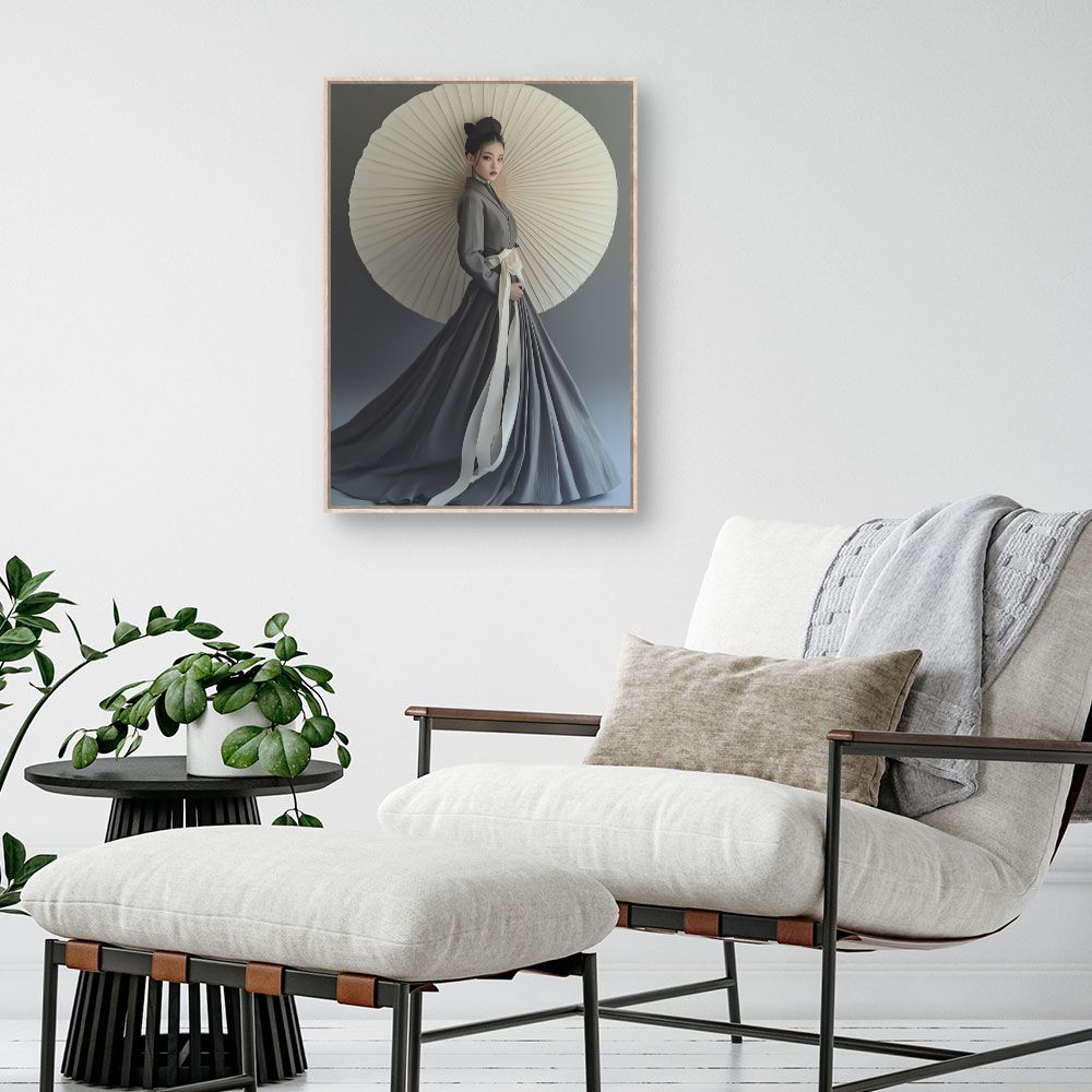 Toile "Élégance orientale raffinée"