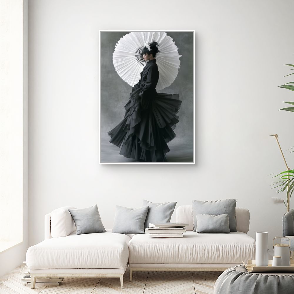 Toile "Élégance en mouvement"