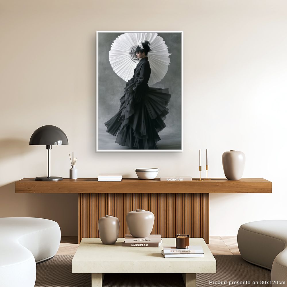 Toile "Élégance en mouvement"