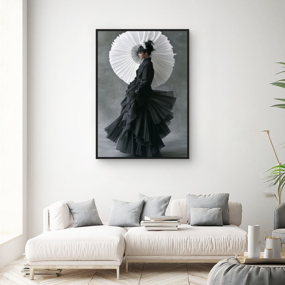 Toile "Élégance en mouvement"