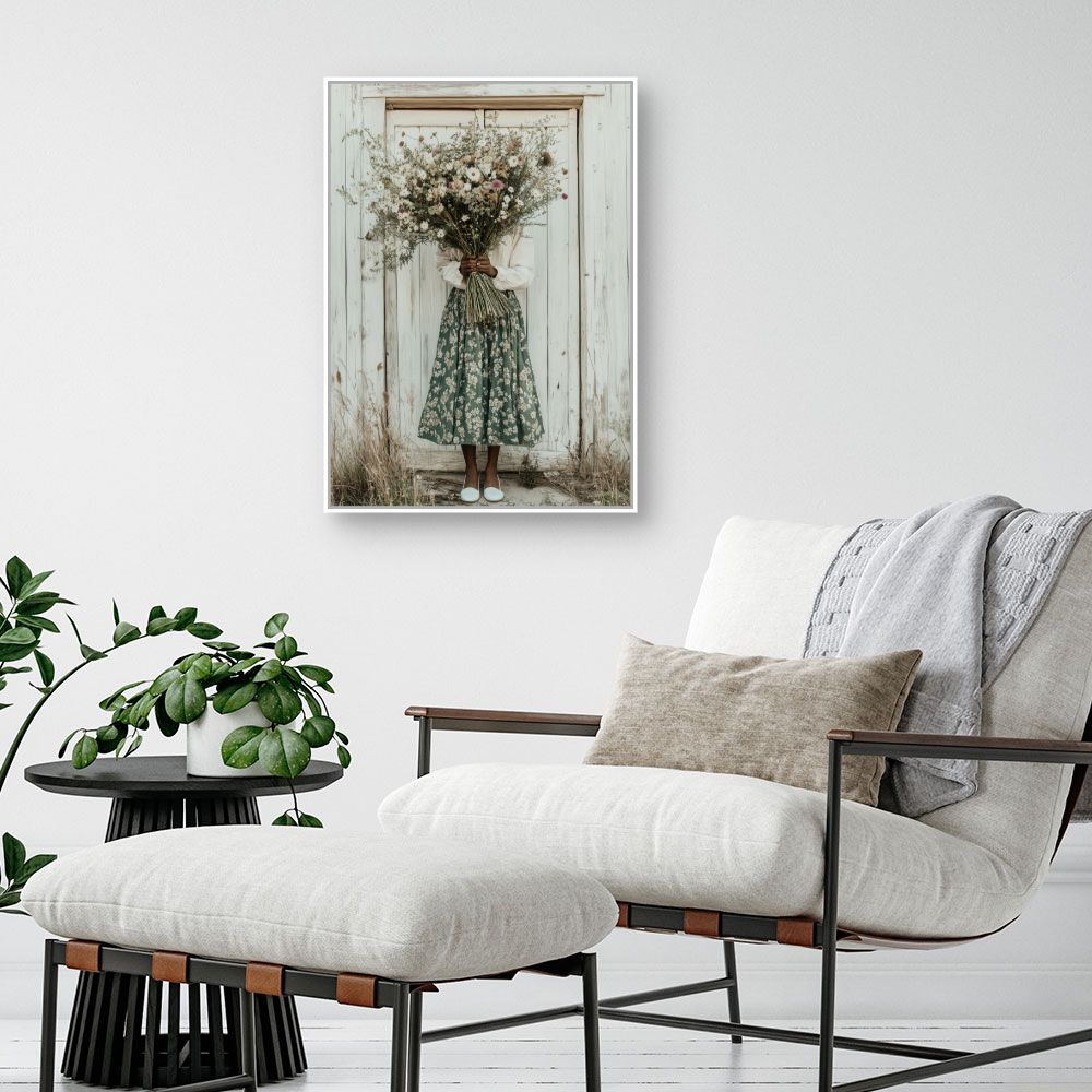 Toile "Bouquet champêtre éblouissant"