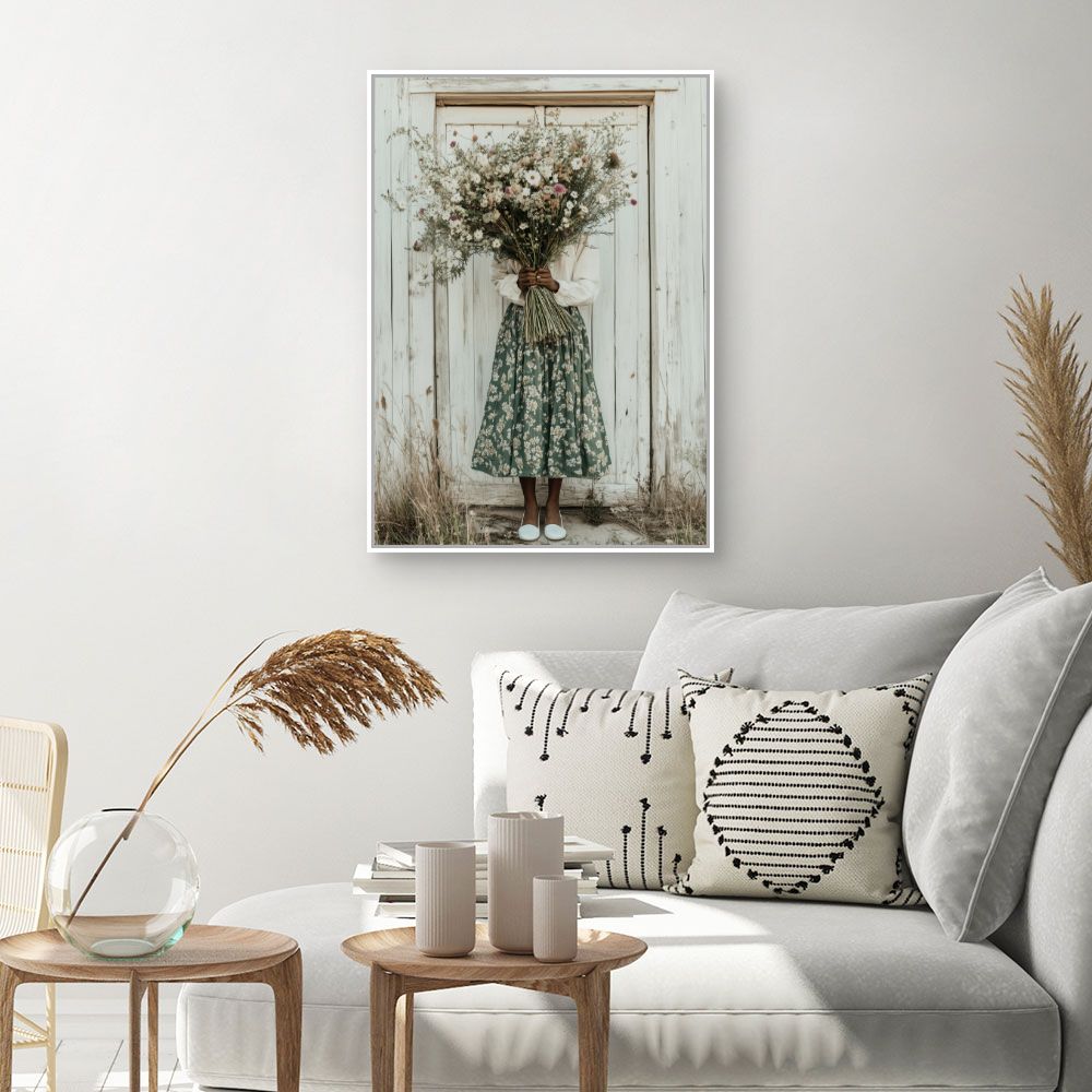 Toile "Bouquet champêtre éblouissant"