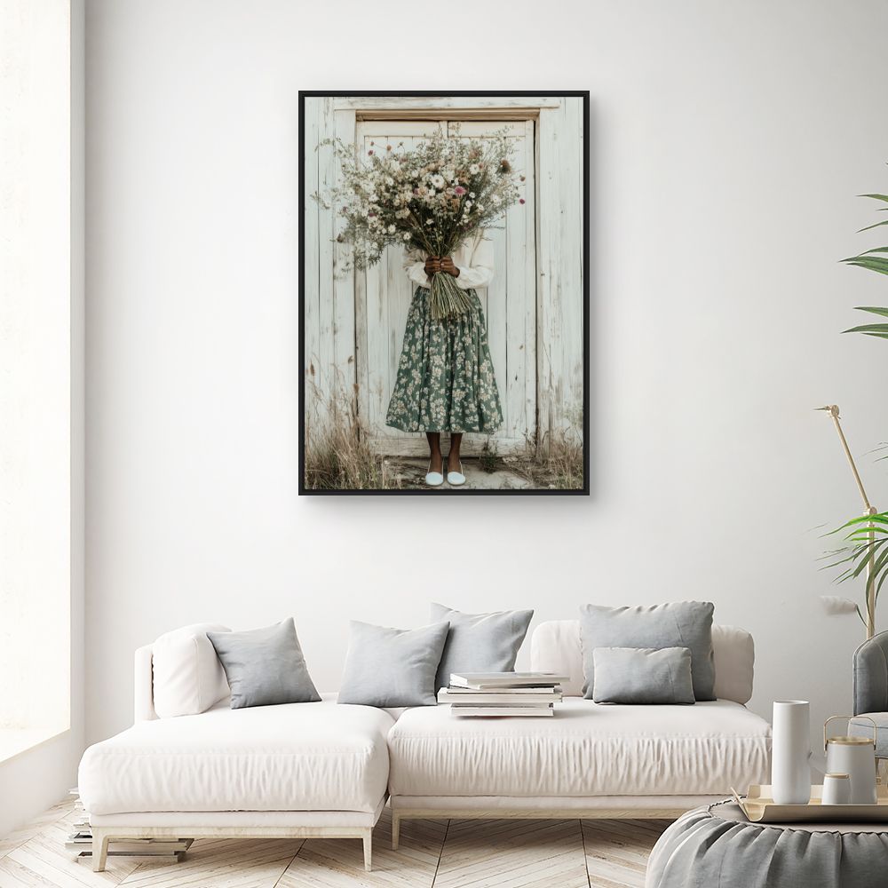 Toile "Bouquet champêtre éblouissant"