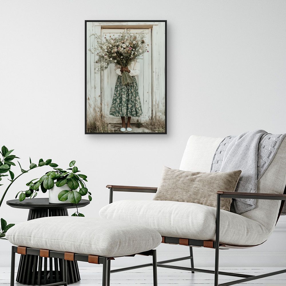 Toile "Bouquet champêtre éblouissant"