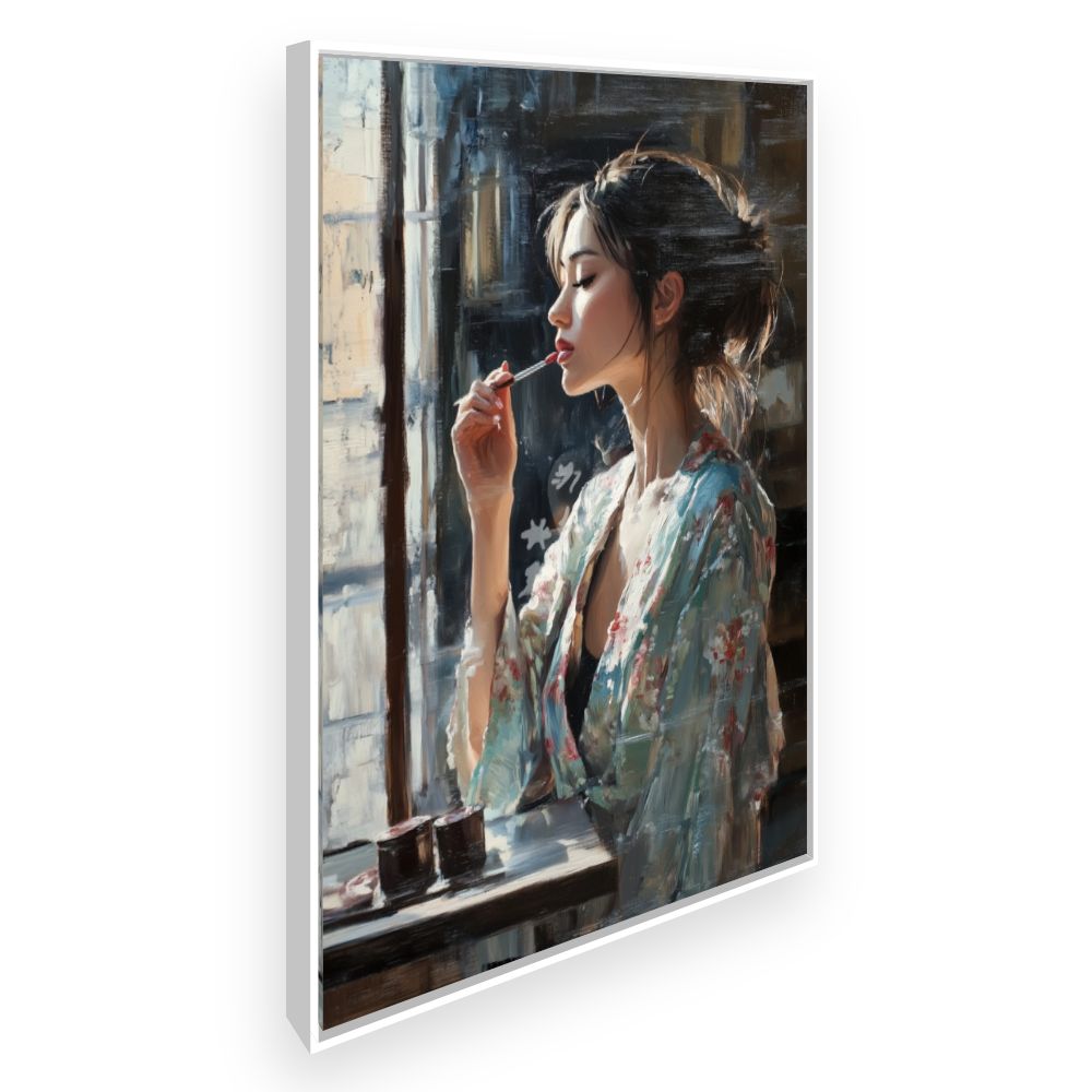 Toile Élégance asiatique – toile cadre blanc (slide 2)