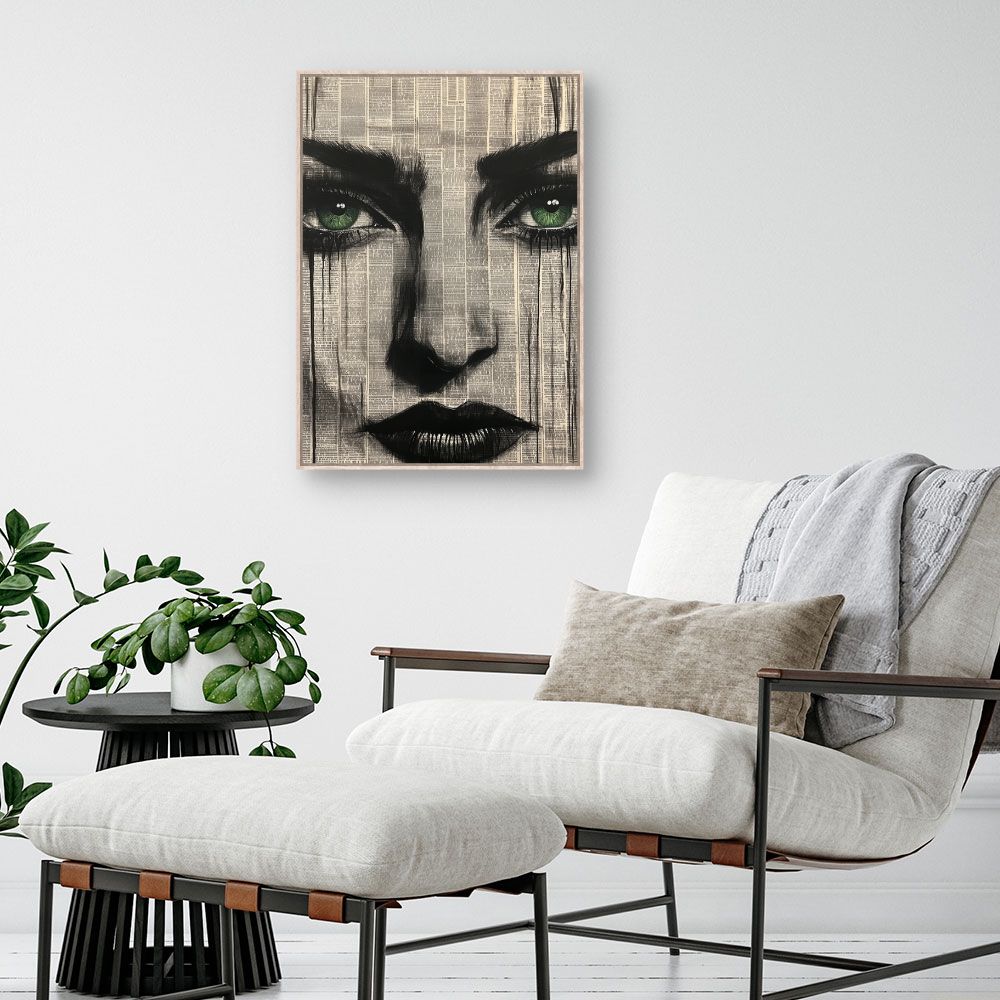 Toile "Regard perçant"