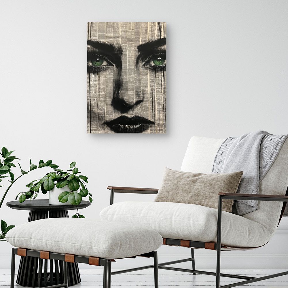 Toile "Regard perçant"