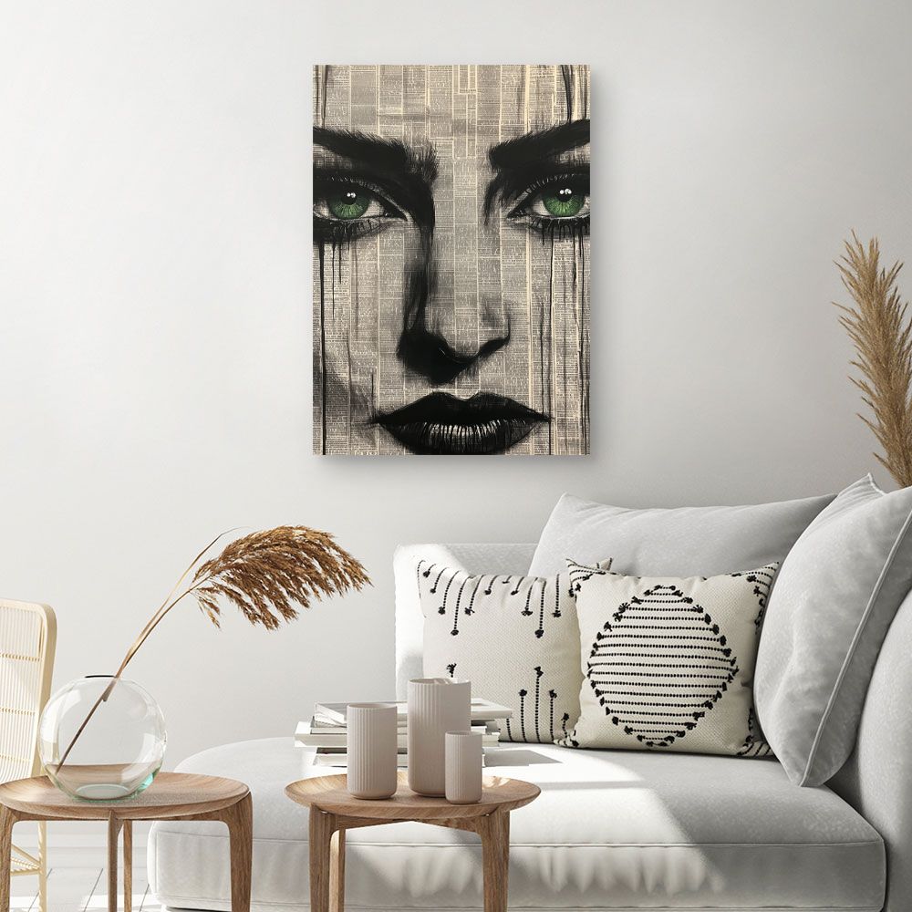 Toile "Regard perçant"