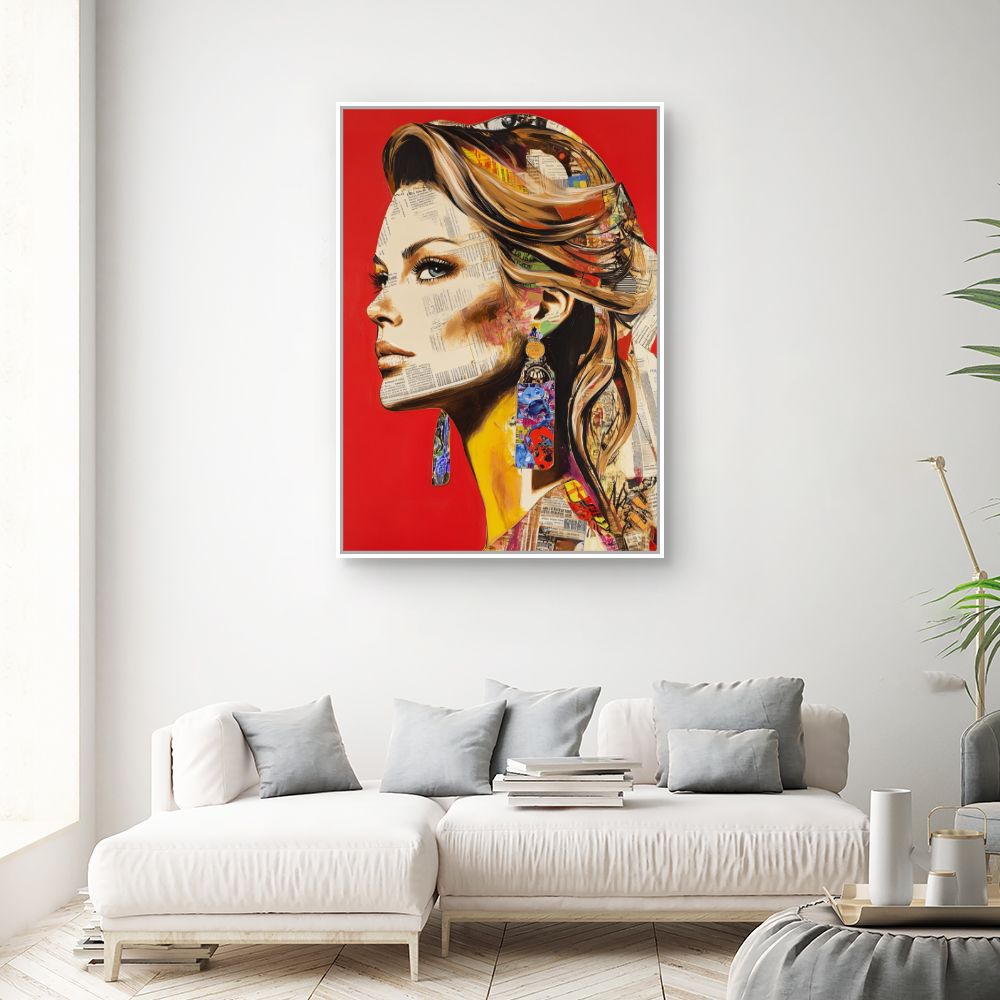 Toile "Portrait moderne"