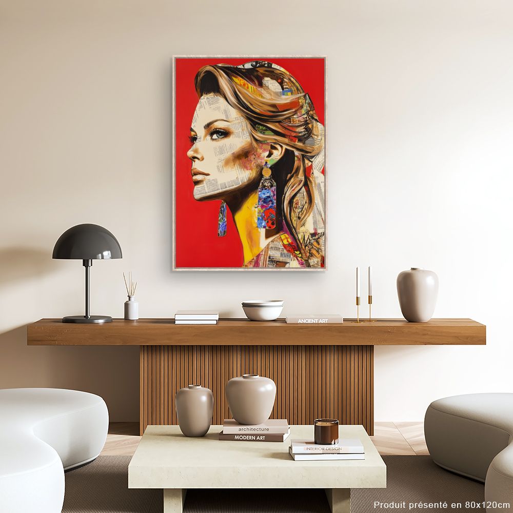 Toile "Portrait moderne"