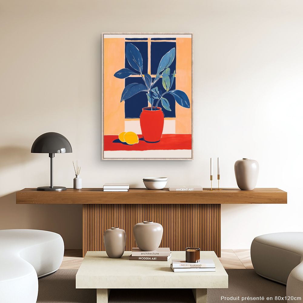 Toile "Plante en pot"