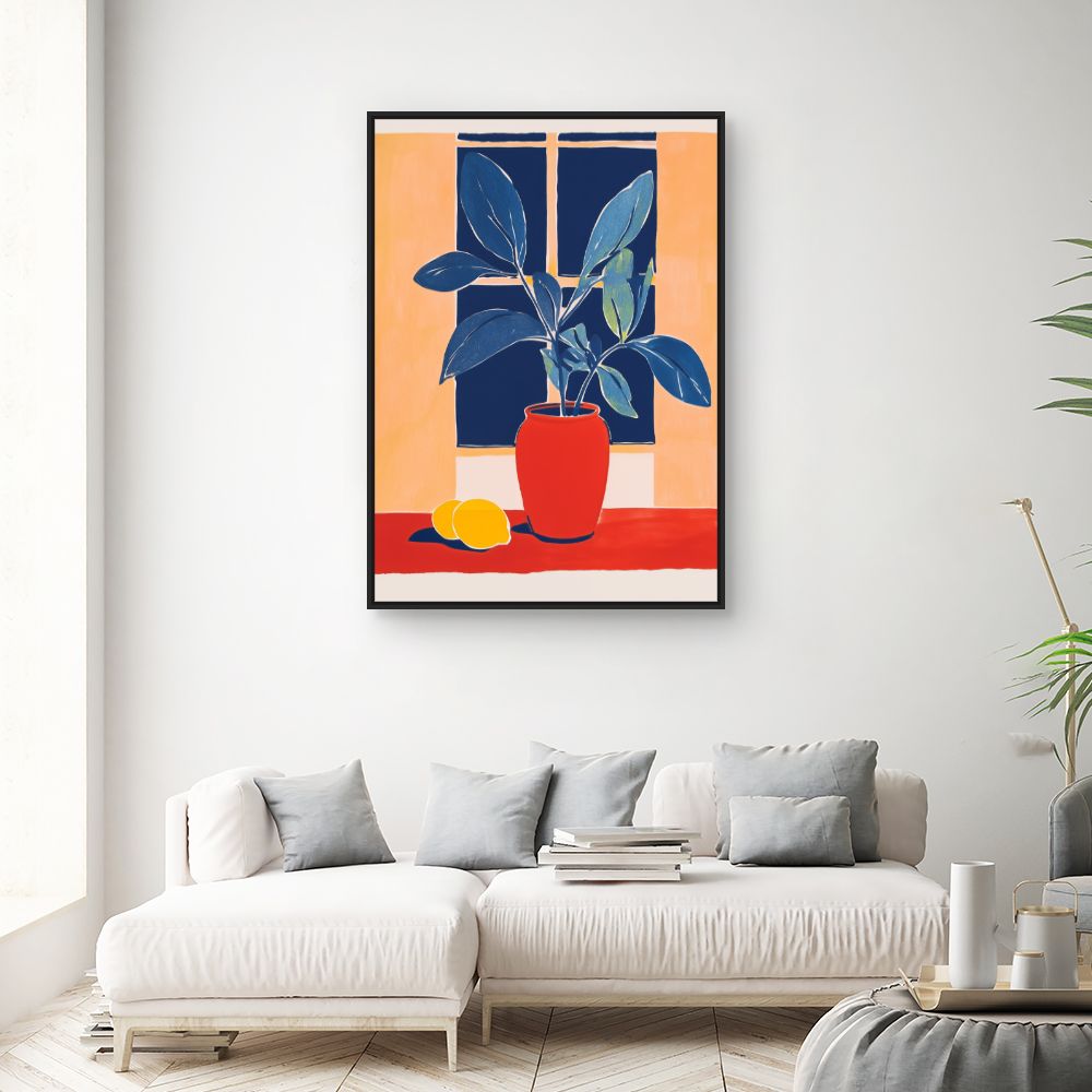 Toile "Plante en pot"
