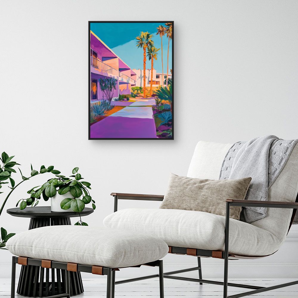 Toile "Paradisiaque moderne"