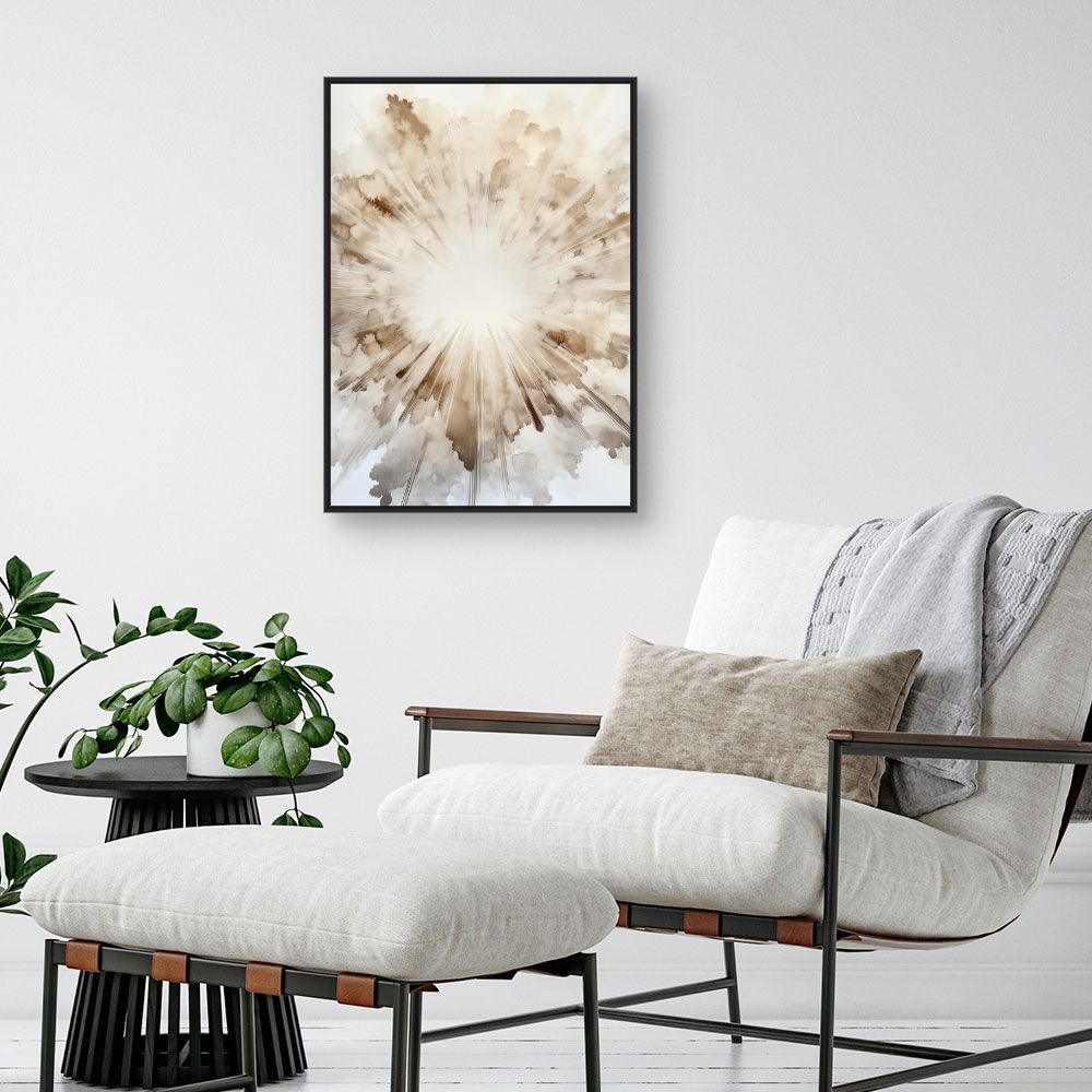 Toile "Explosion artistique"
