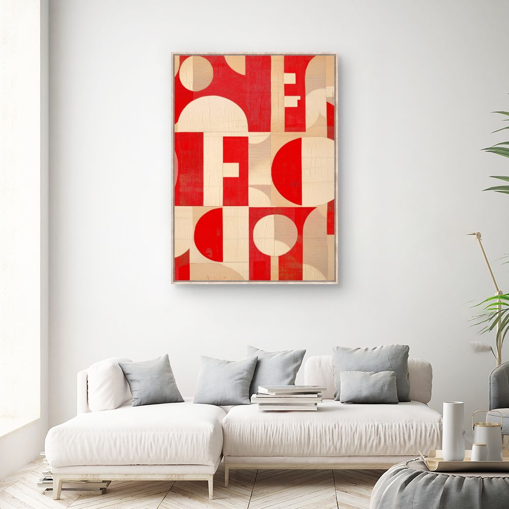 Toile "Formes géométriques modernes"
