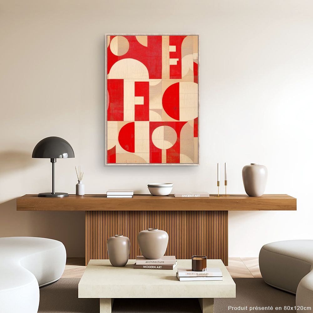 Toile "Formes géométriques modernes"