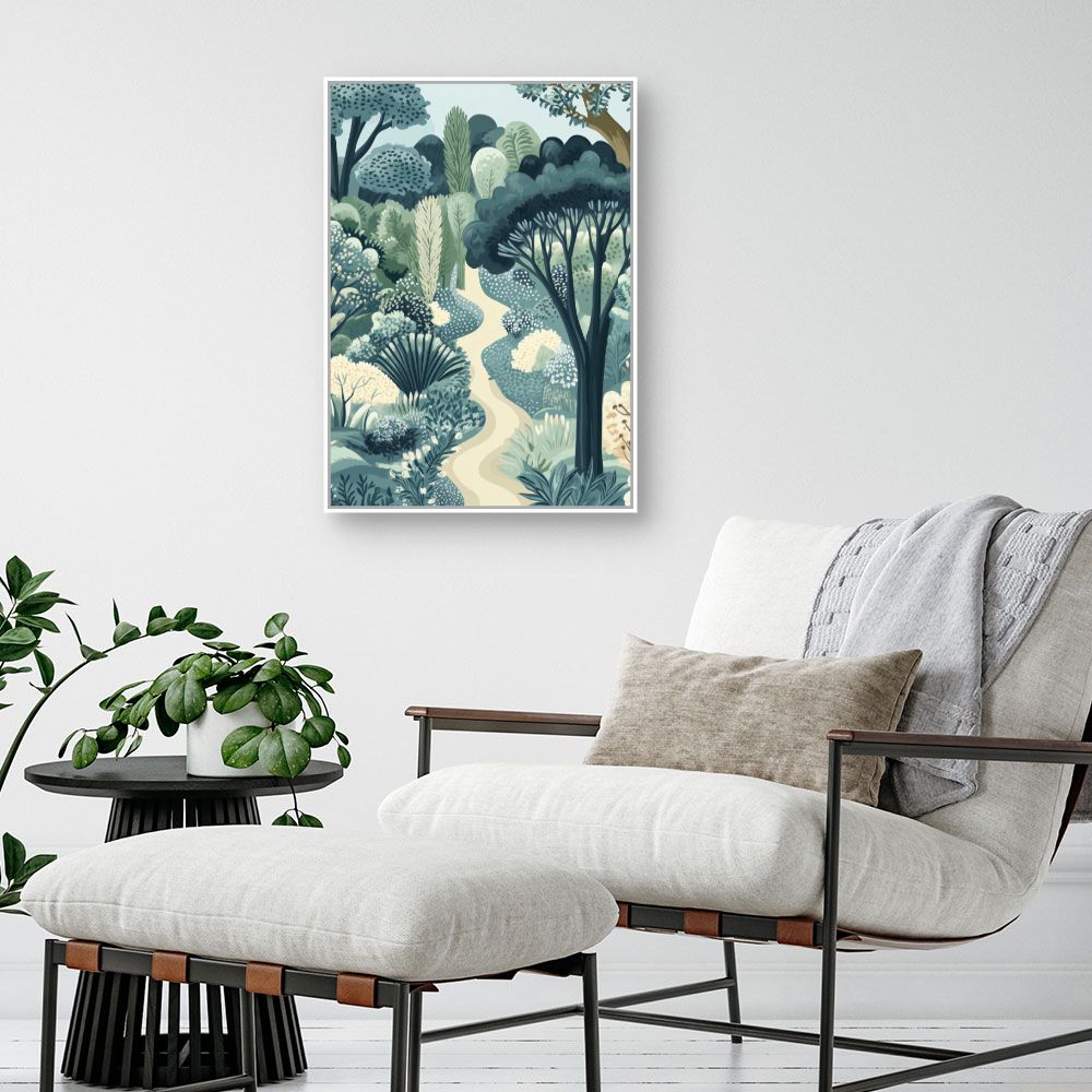 Toile "Forêt enchantée"