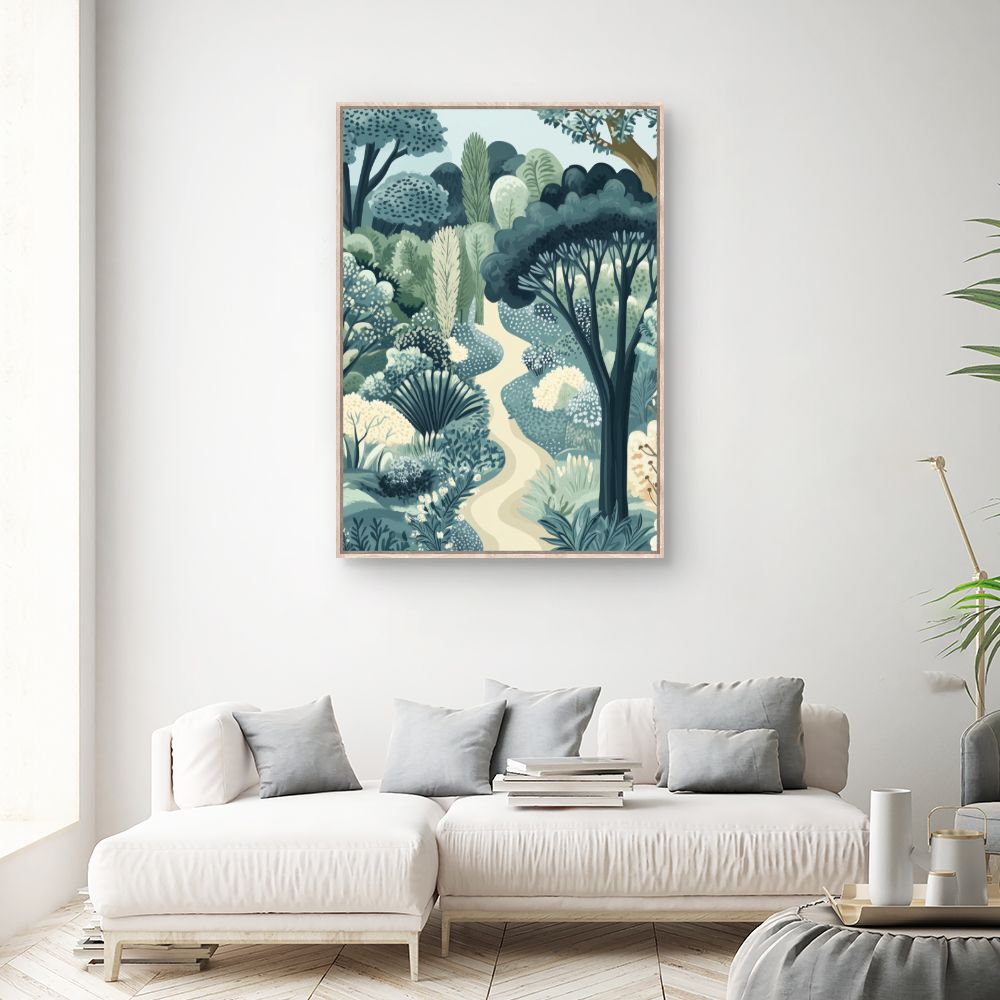 Toile "Forêt enchantée"