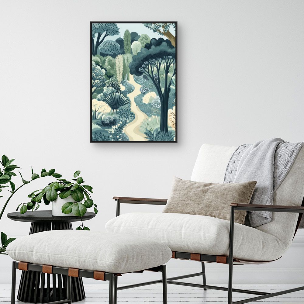 Toile "Forêt enchantée"