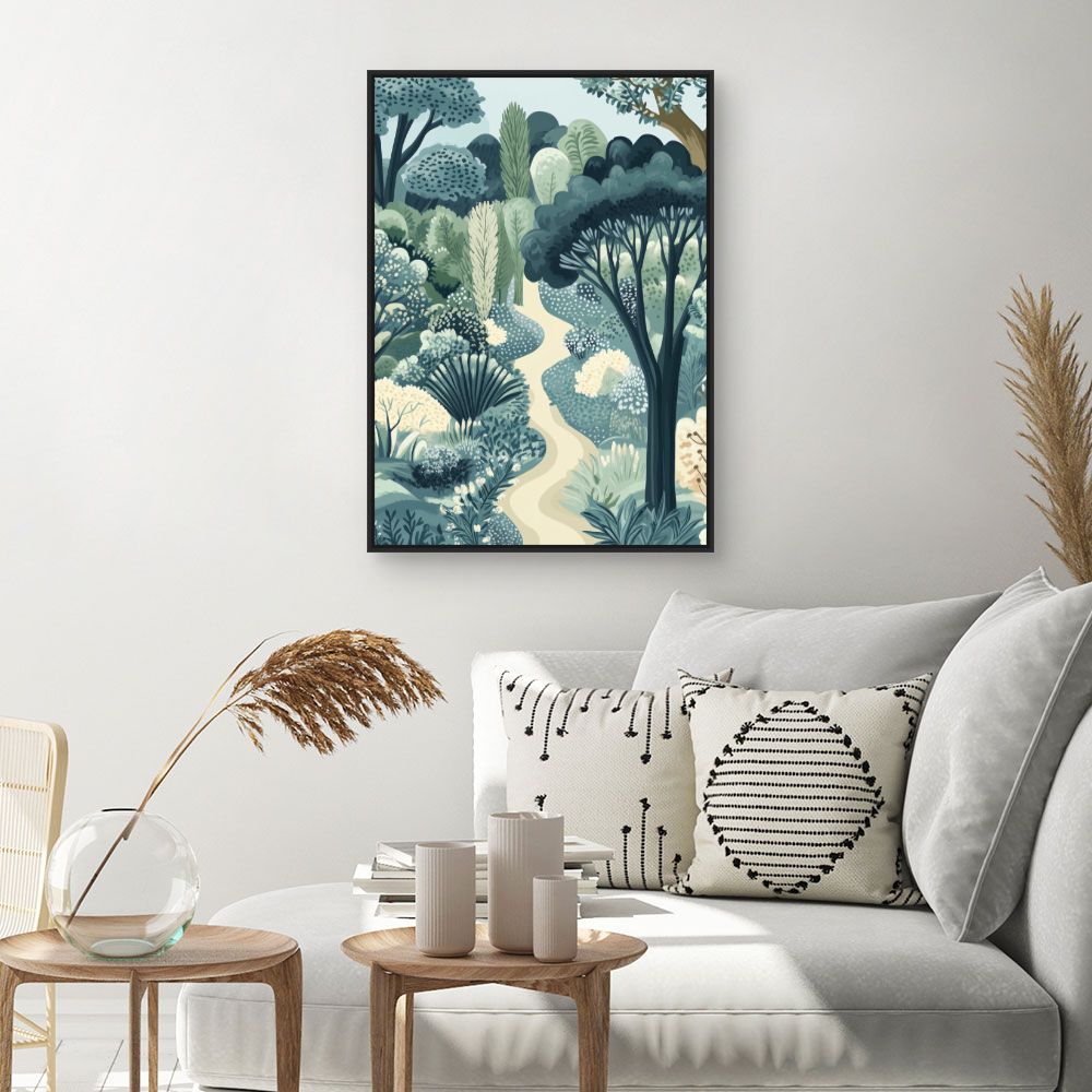 Toile "Forêt enchantée"