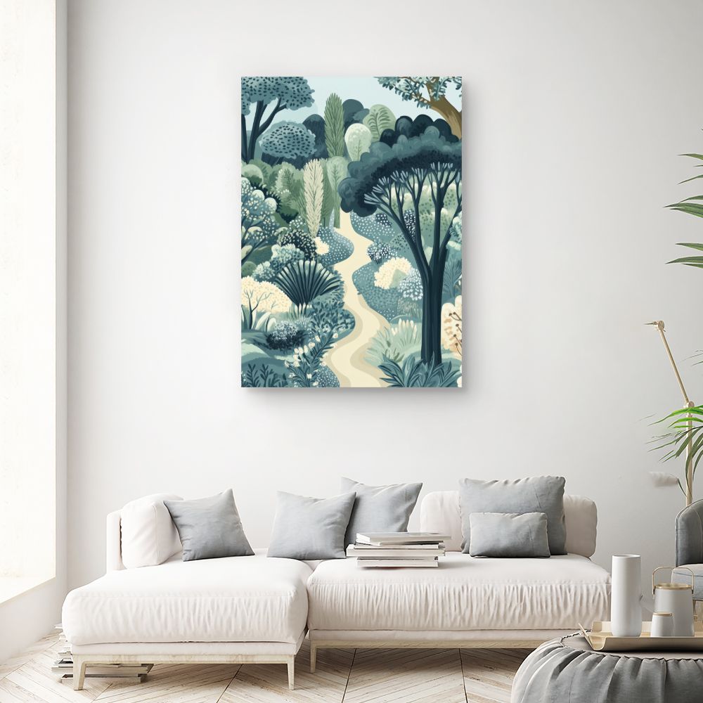 Toile "Forêt enchantée"