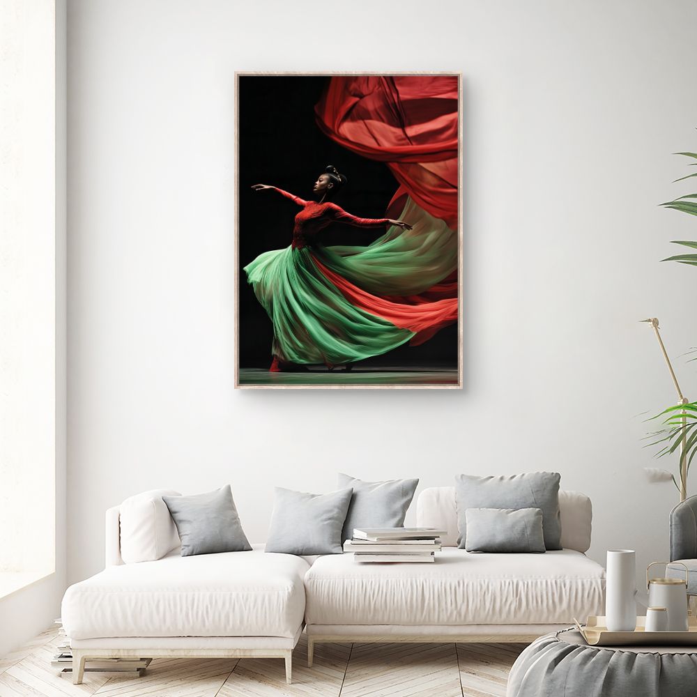 Toile "Danse harmonieuse"