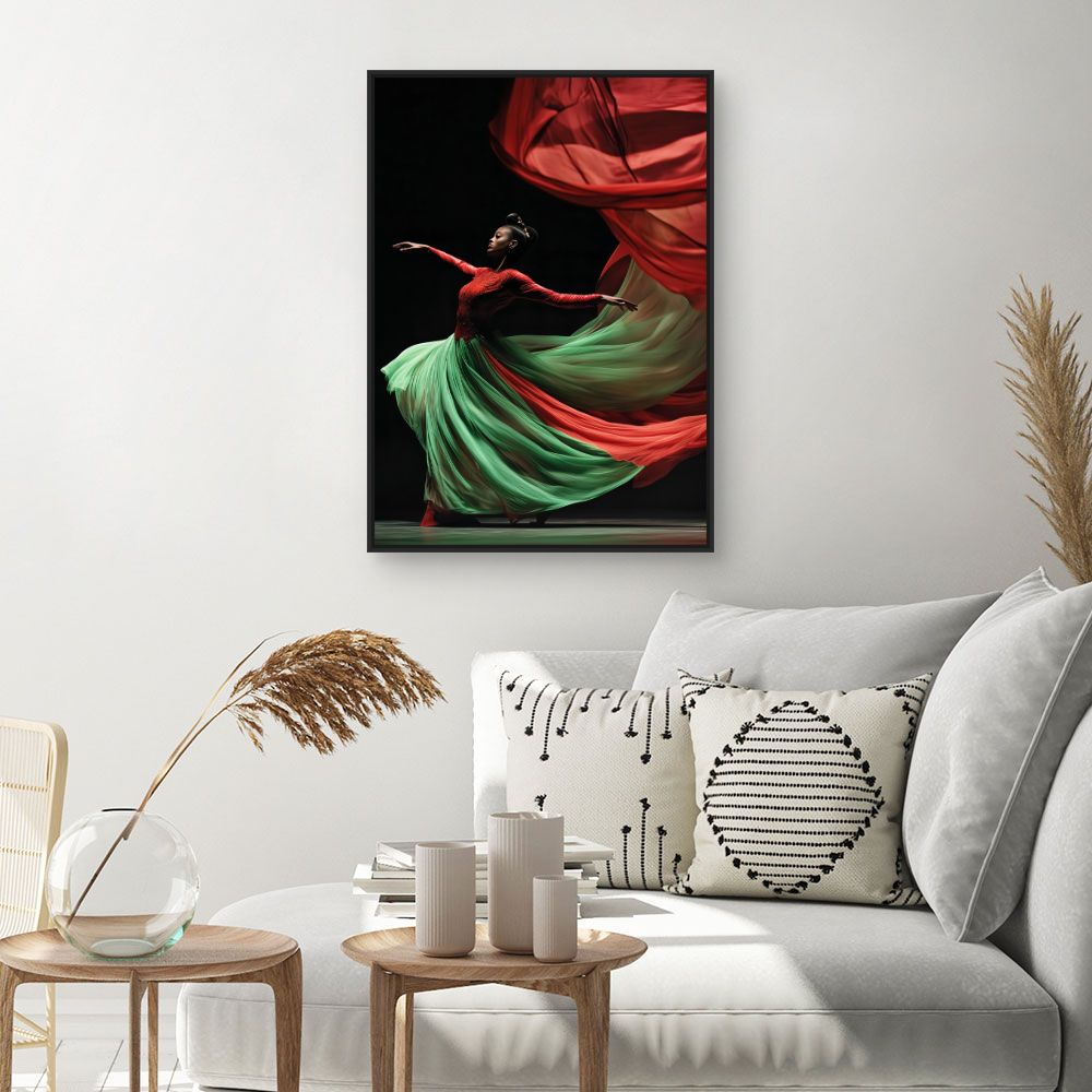 Toile "Danse harmonieuse"