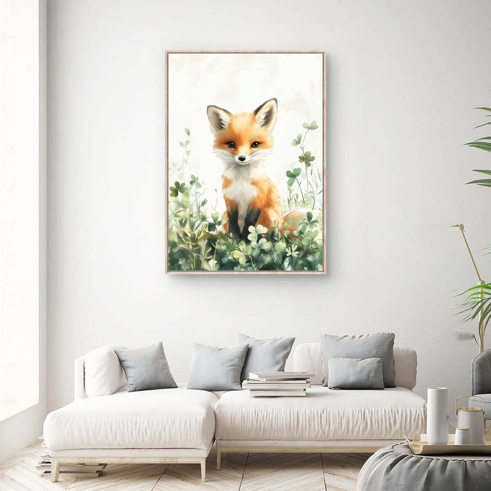 Tableau 'Renard enchanteur'