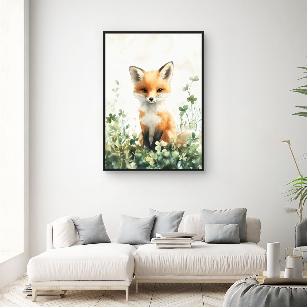 Tableau 'Renard enchanteur'