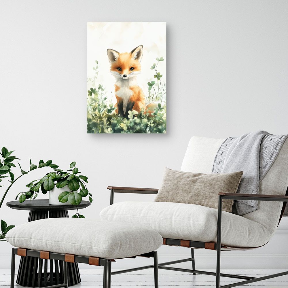 Tableau 'Renard enchanteur'