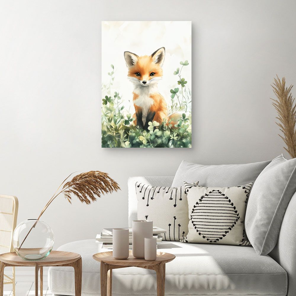 Tableau 'Renard enchanteur'
