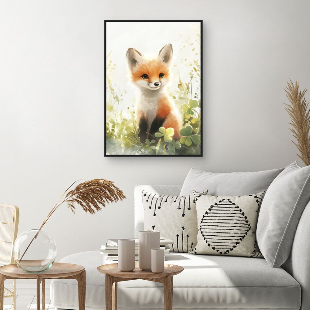 Tableau 'Renard adorable'