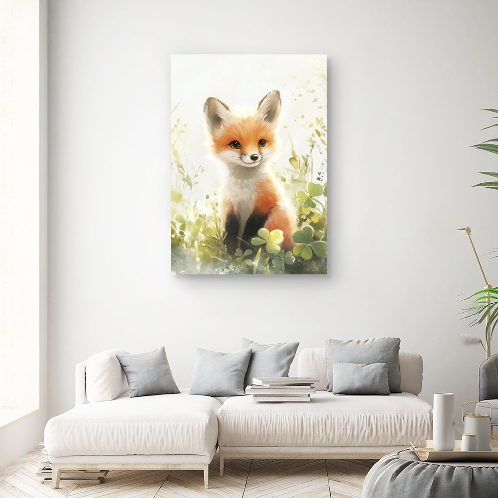 Tableau 'Renard adorable'